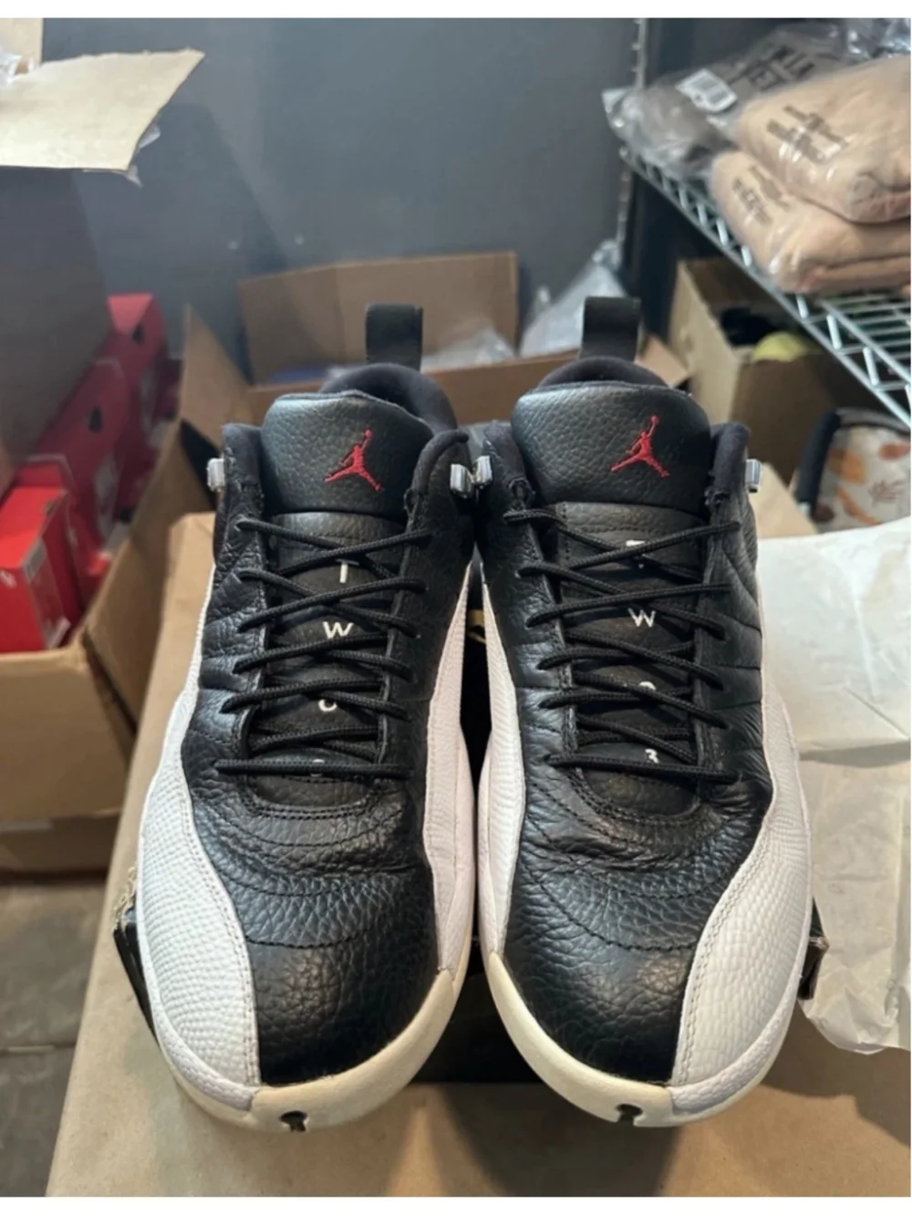 US seller-CA Jordan 12 low OG playoffs 2017 pre owned